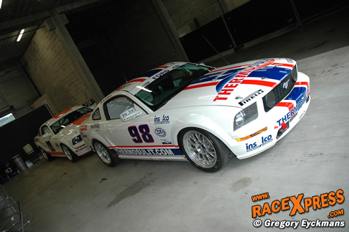 De Mustangs waren ook present
